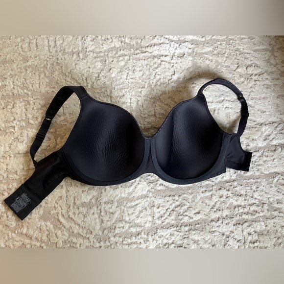 Playtex Secrets Collection TruSupport Black Underwire T-shirt Bra 36DDD - Picture 5 of 8